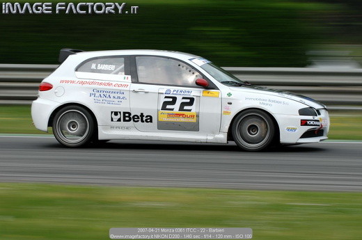 2007-04-21 Monza 0361 ITCC - 22 - Barbieri